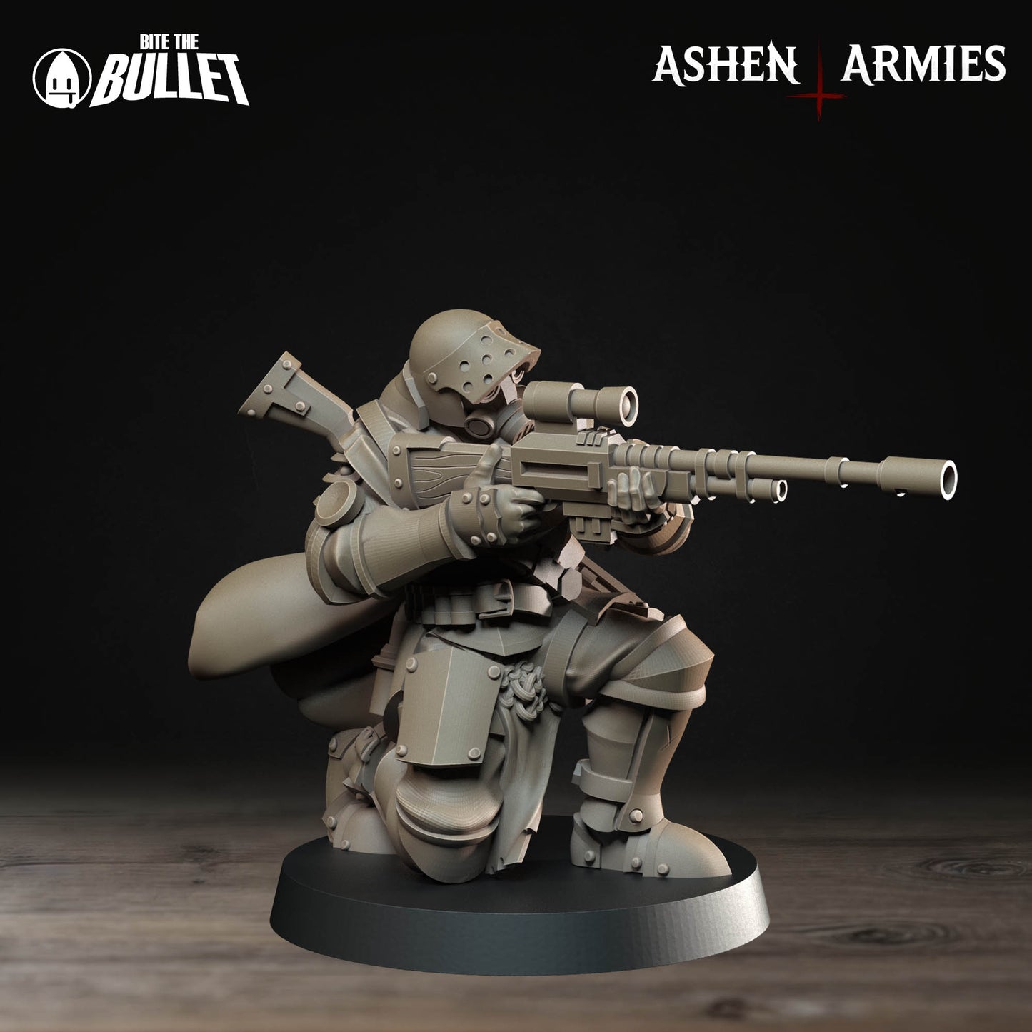 Ashen Armies: Sanctified Legion - Shocktrooper 3 - Sniper