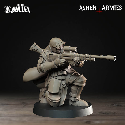 Ashen Armies: Sanctified Legion - Shocktrooper 3 - Sniper
