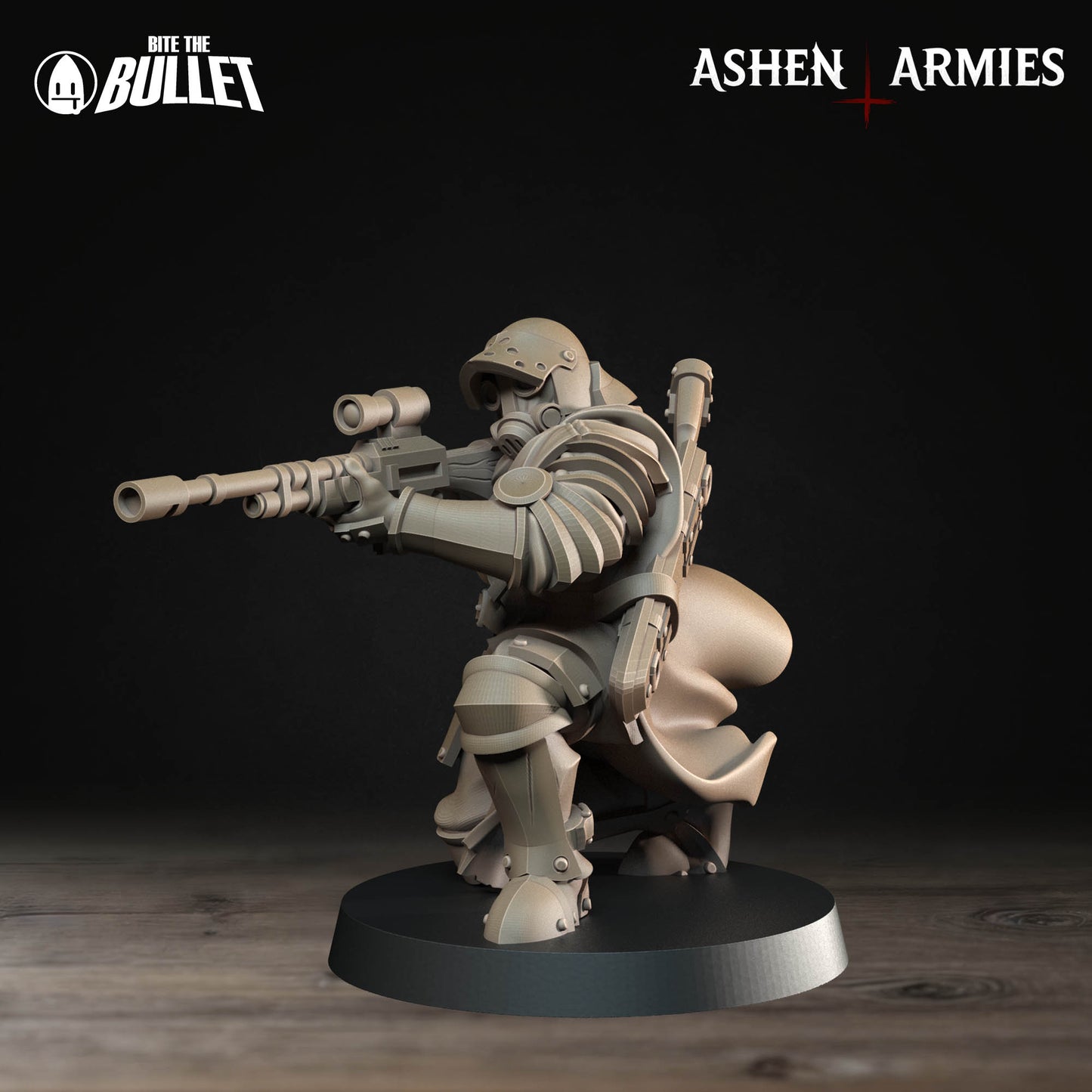 Ashen Armies: Sanctified Legion - Shocktrooper 3 - Sniper