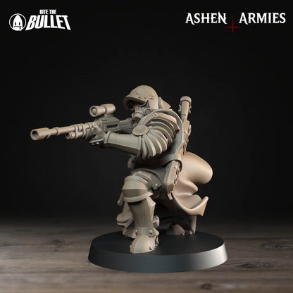 Ashen Armies: Sanctified Legion - Shocktrooper 3 - Sniper