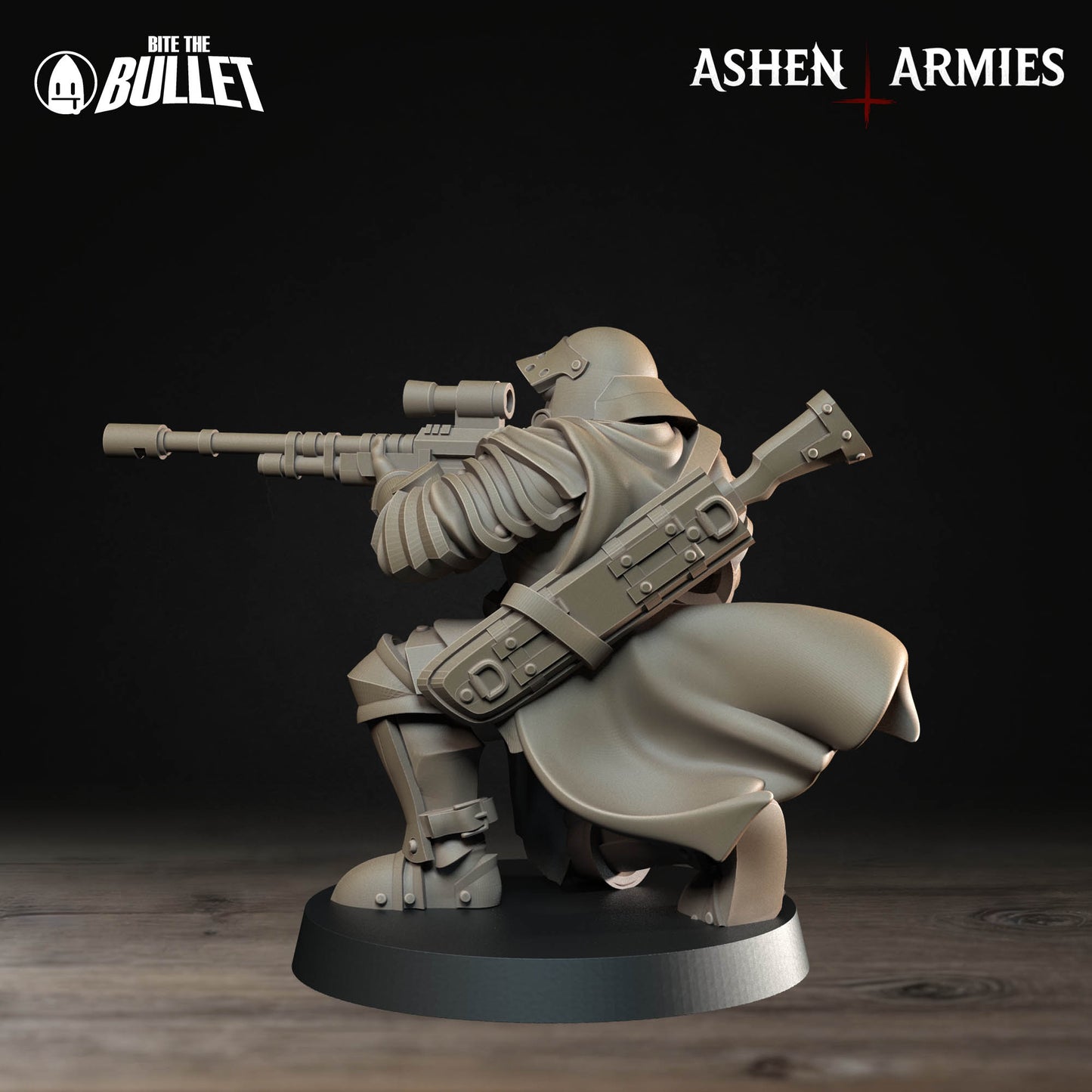Ashen Armies: Sanctified Legion - Shocktrooper 3 - Sniper