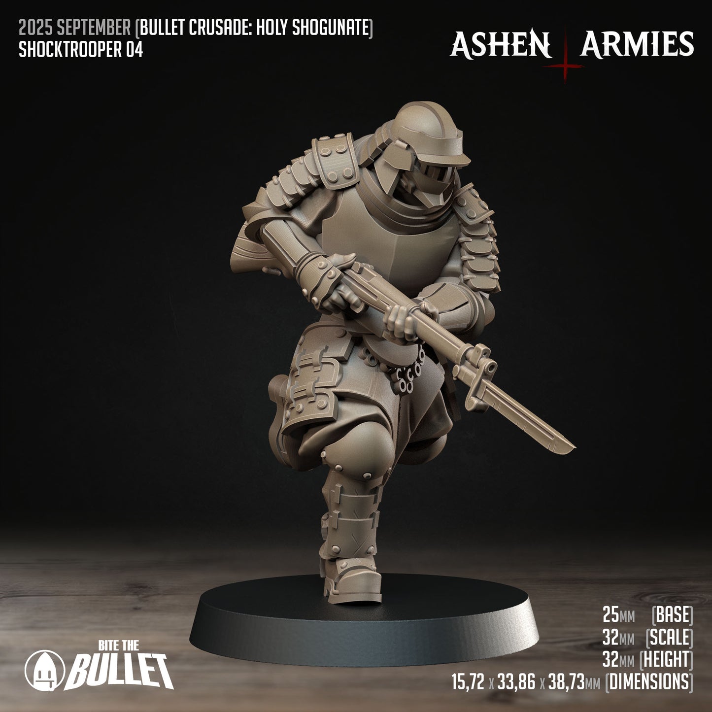 Ashen Armies: Holy Shogunate - Shock Trooper - 4