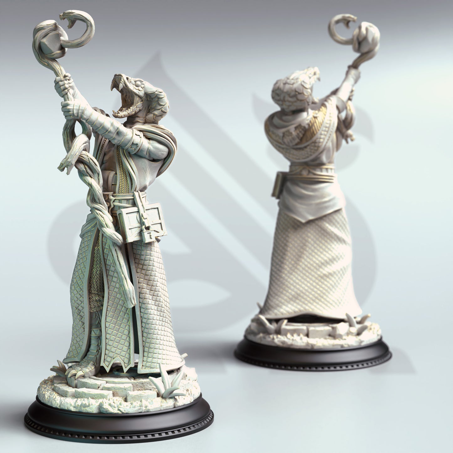Yuan-ti - Serpent folk Warlock - Snake cultist