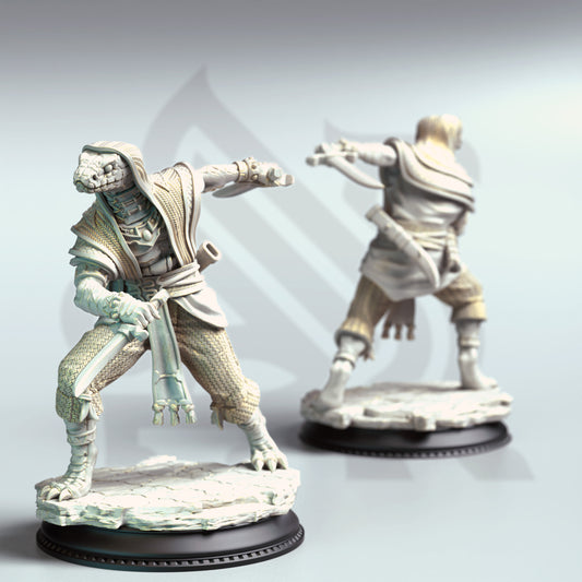 Yuan-ti - Serpent folk rogue - Snake cultist
