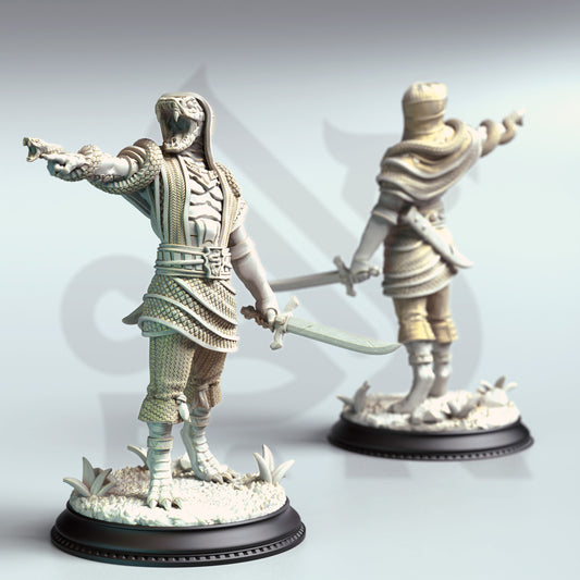 Yuan-ti - Serpent folk warrior - Snake cultist