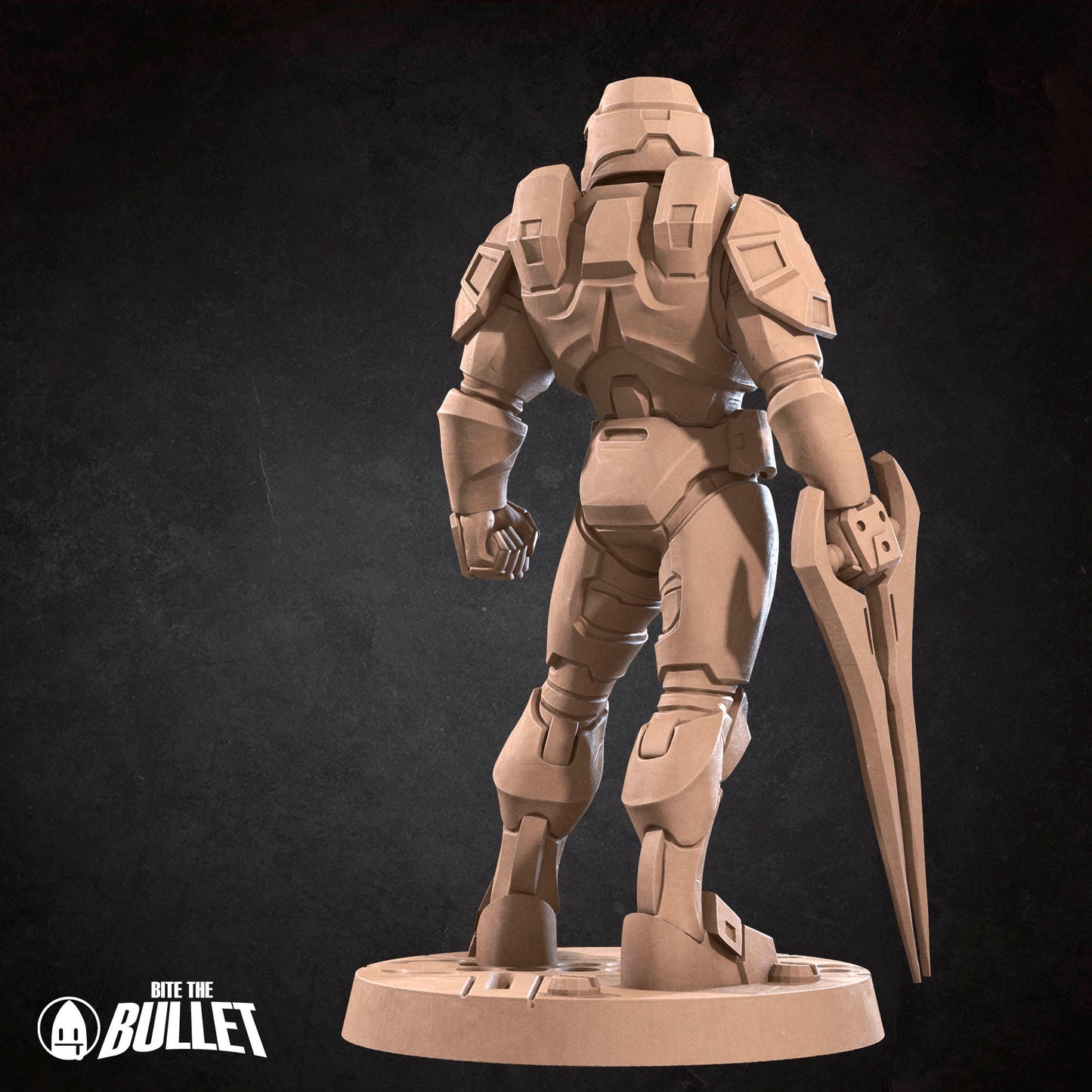 Spartan Warrior with Energy Sword