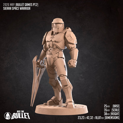 Spartan Warrior with Energy Sword