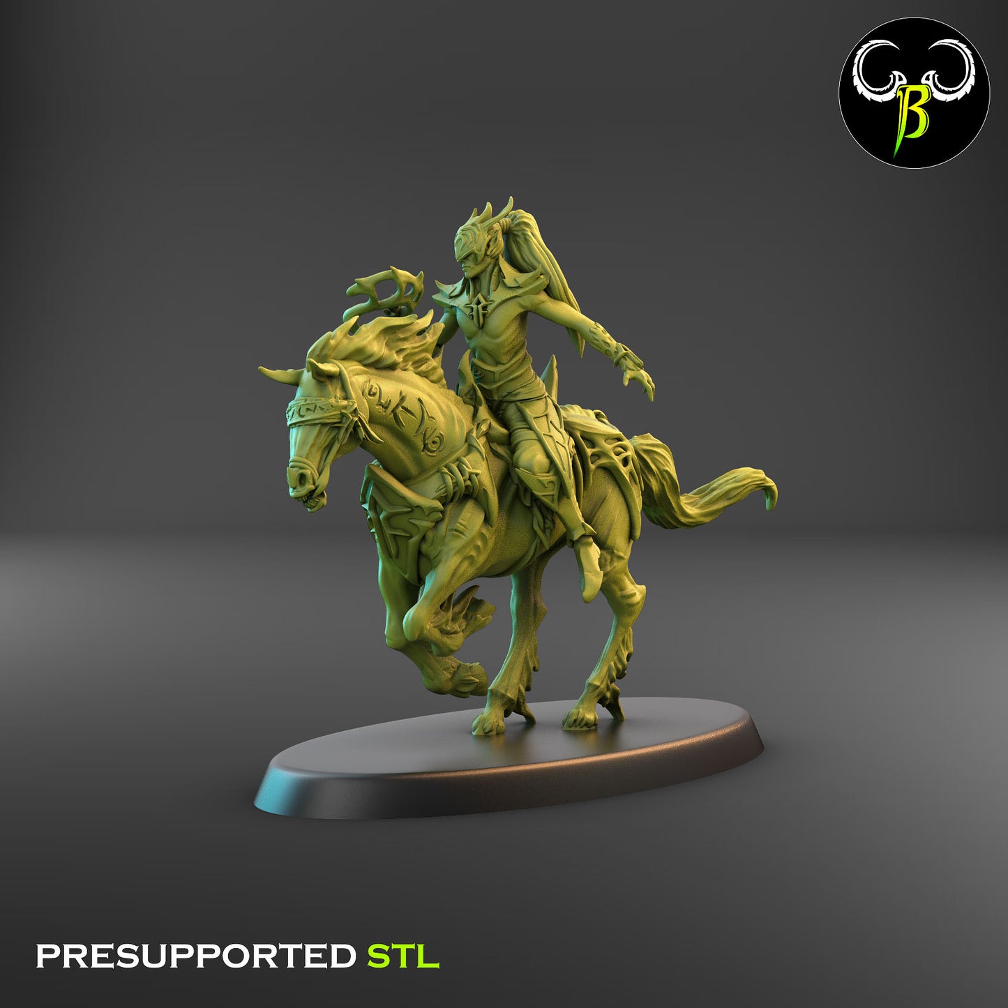 Mounted Silk Cabalist 5