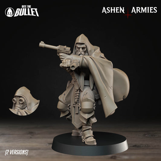 Ashen Armies: Sanctified Legion - Sniper Priest, Pistol