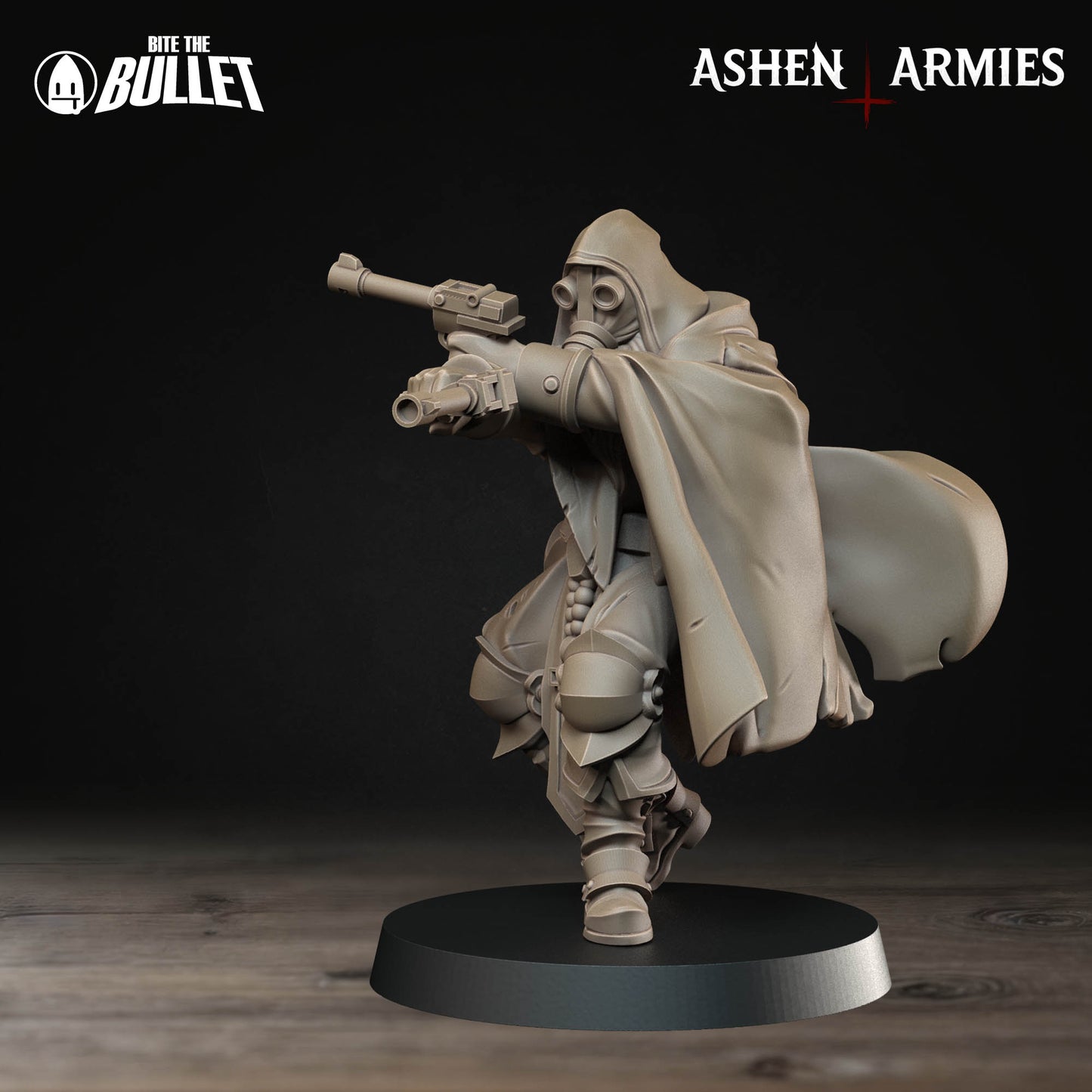 Ashen Armies: Sanctified Legion - Sniper Priest, Pistol