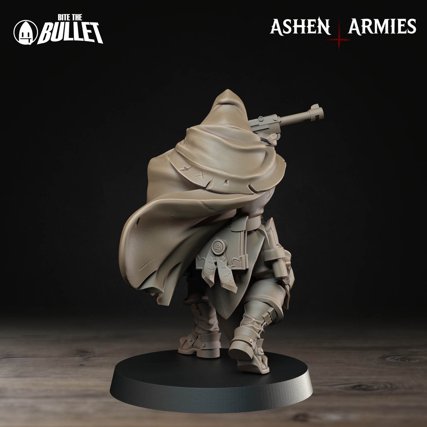Ashen Armies: Sanctified Legion - Sniper Priest, Pistol