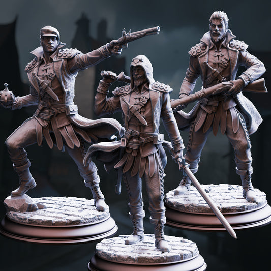 Human Gunsman: Brigands of the underkeeper 3 pack