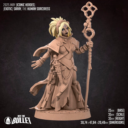 Human Female Sorceress - Iconic hero