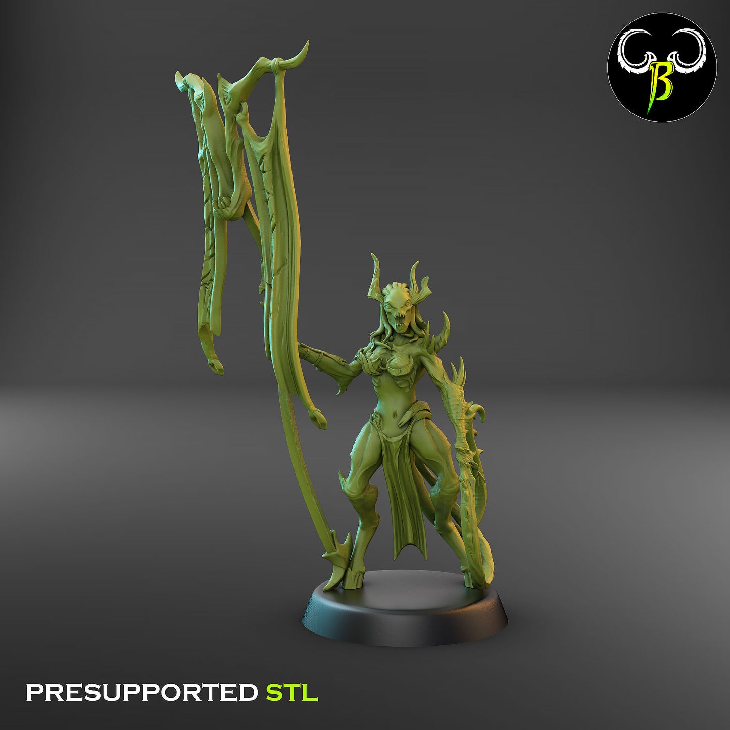 CB - Female Soul Eater Demon Musician