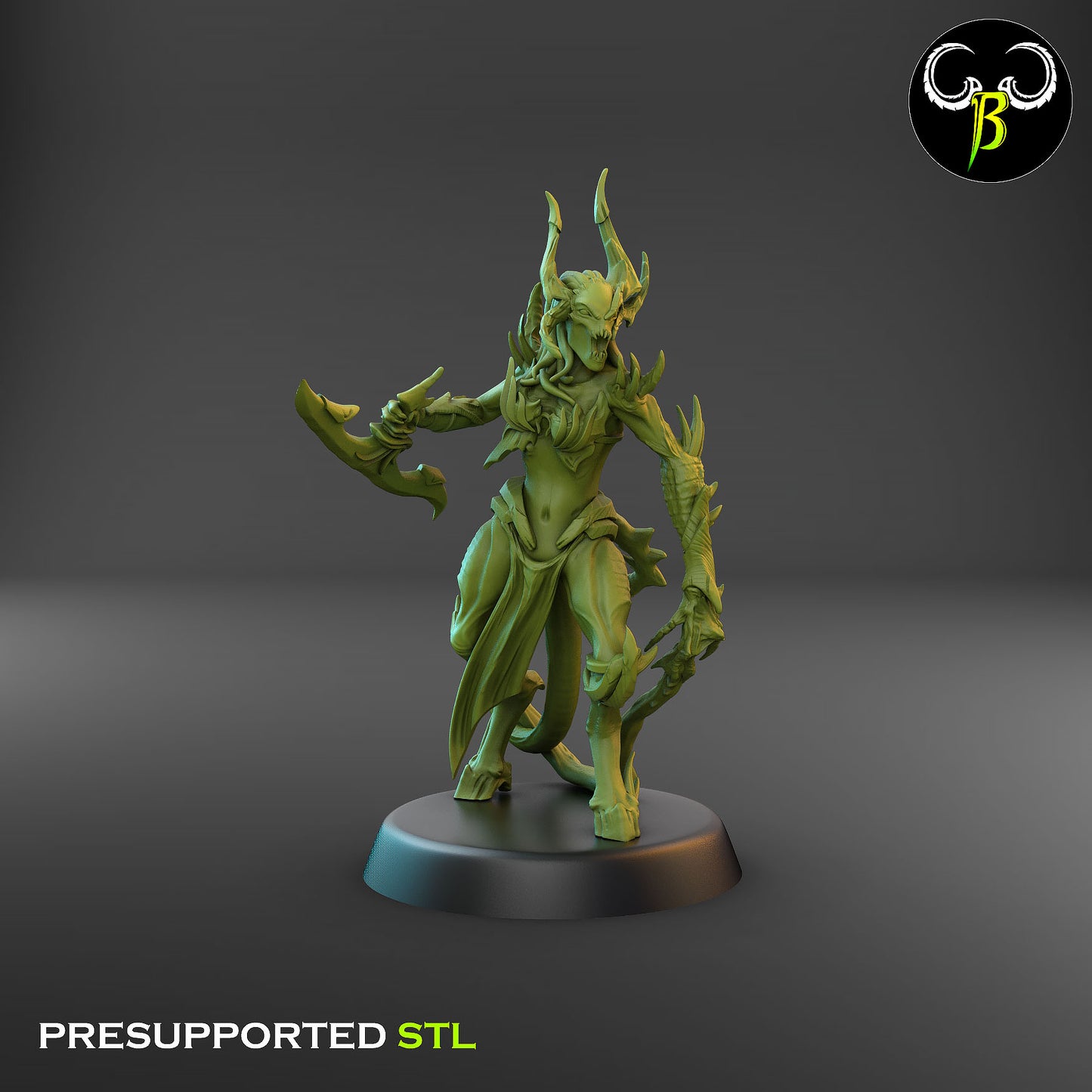 CB - Female Soul Eater Demon Champion