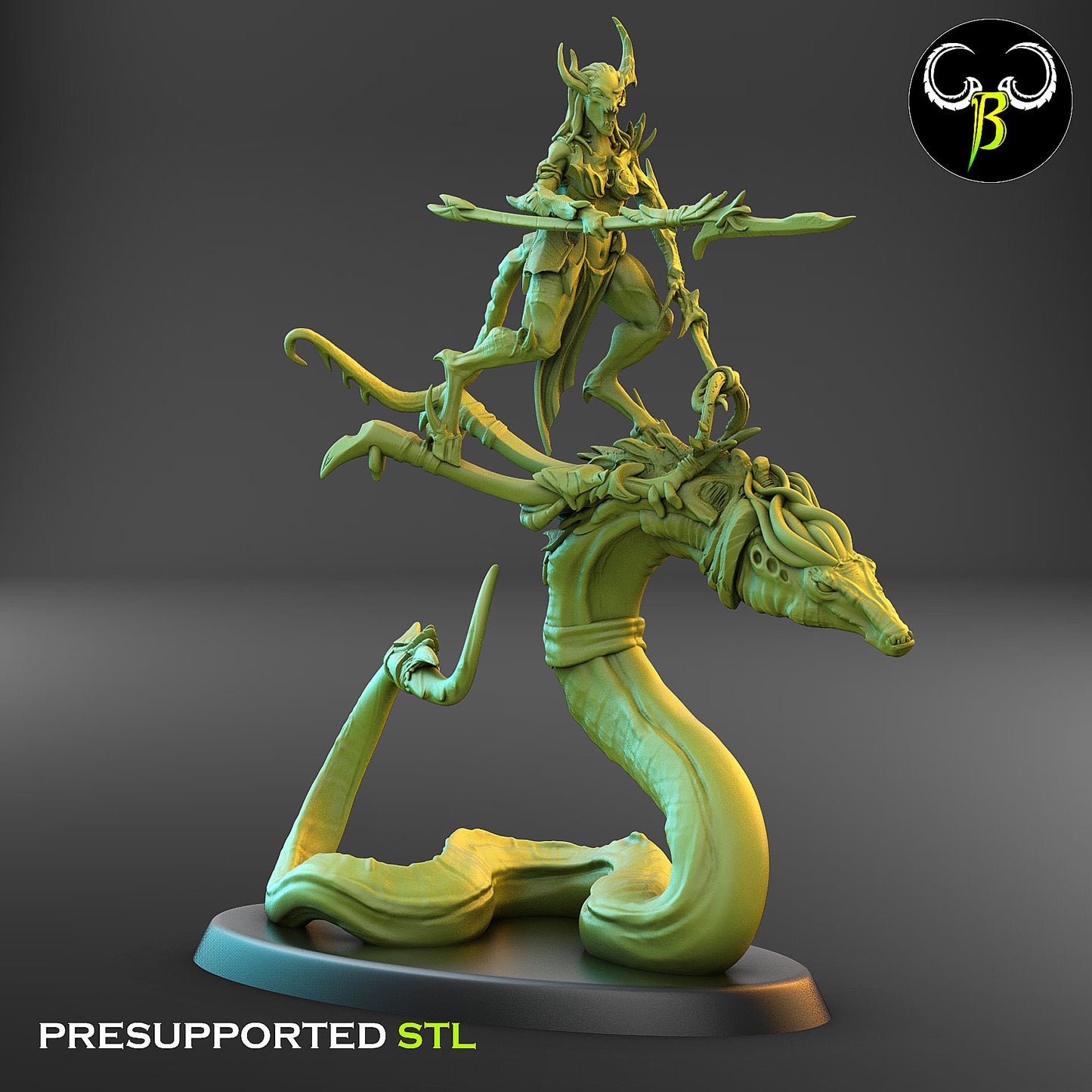 Female Soul Reaver - Mounted - Full Pack