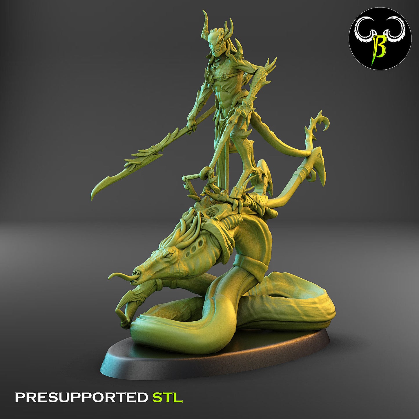 Male Soul Reaver - Mounted - 1