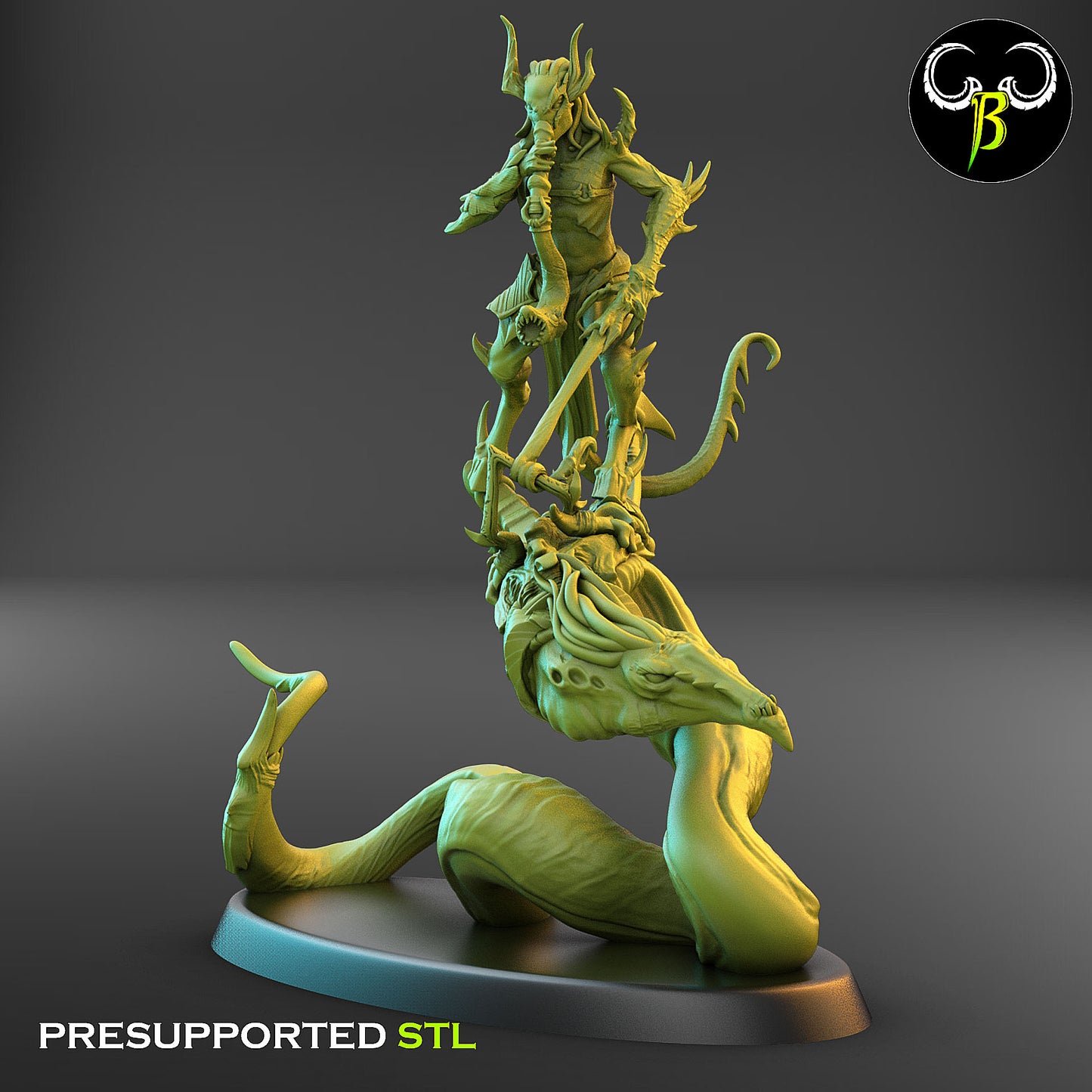 Male Soul Reaver - Mounted - Full Pack