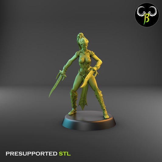 Dark Elf Female Cultist of the Web 1