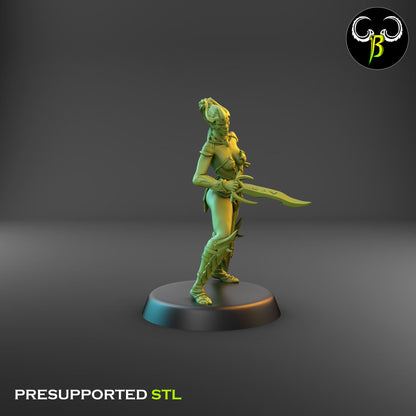 Dark Elf Female Cultist of the Web Bundle