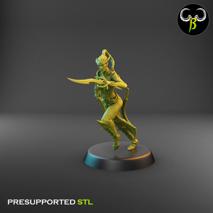 Dark Elf Female Whip Cultist of the Web 5