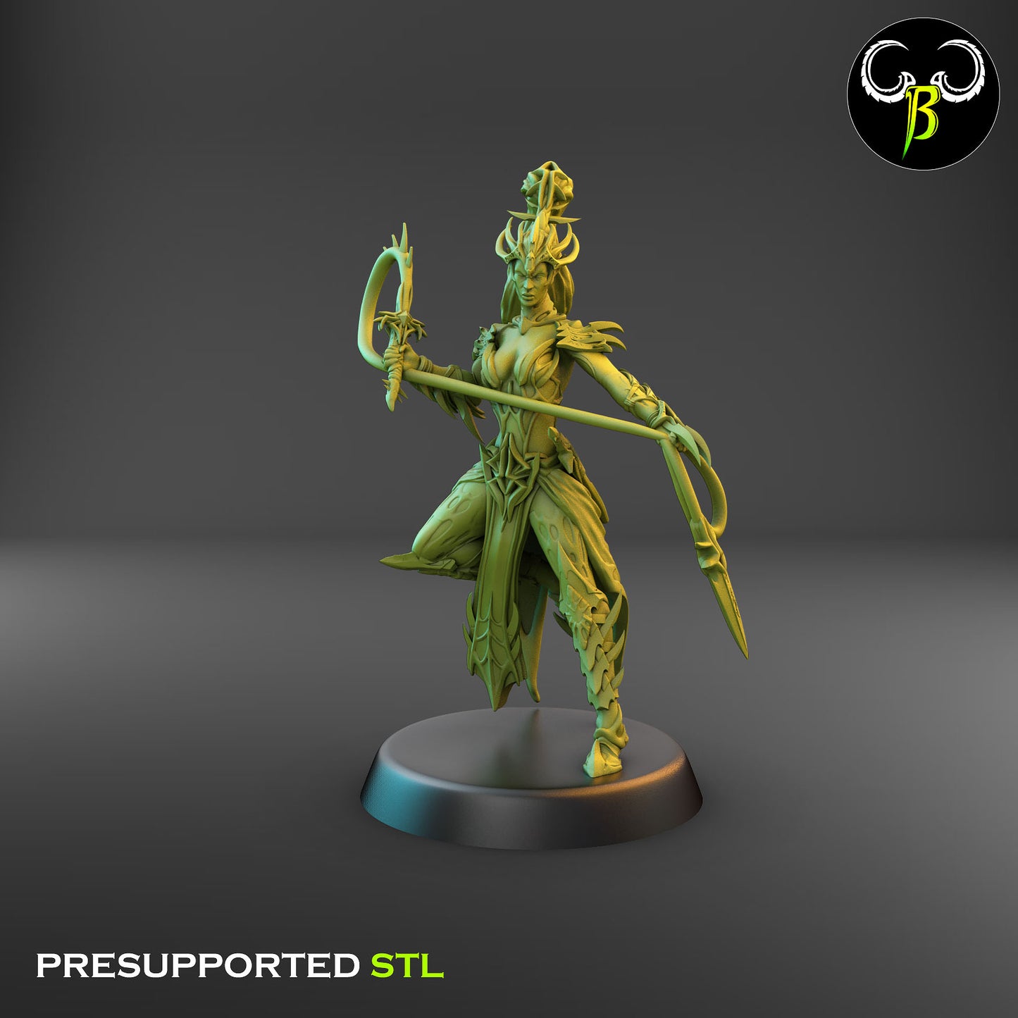 Dark Elf High Devout, Head of the Cult of Eight - Matron of the Whip