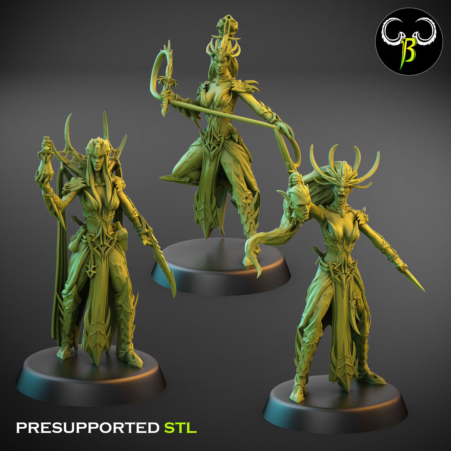 Dark Elf High Devout, Head of the Cult of Eight Bundle