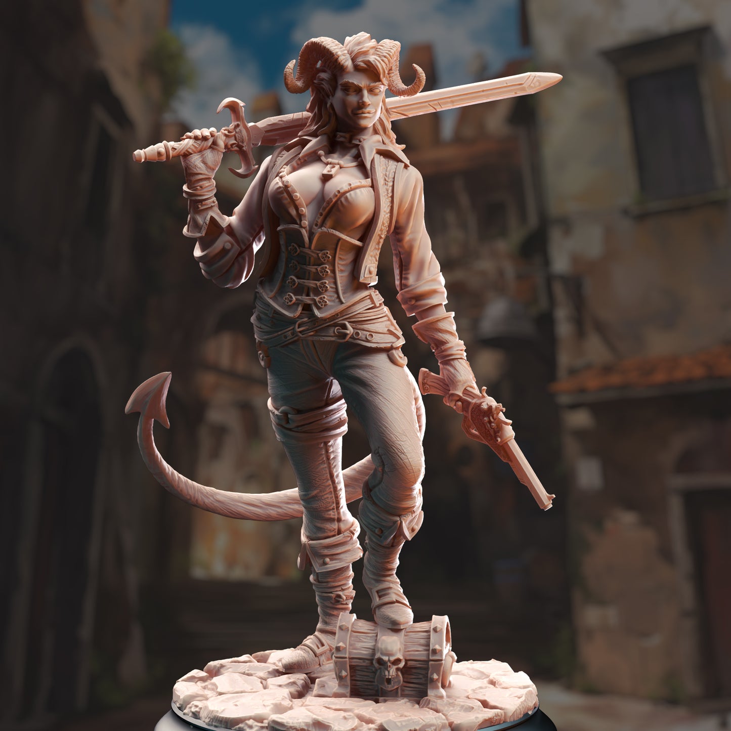 Tiefling Pirate - Rogue - Sytheia