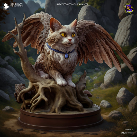 Baldur's Gate 3 - Winged Cat Tara