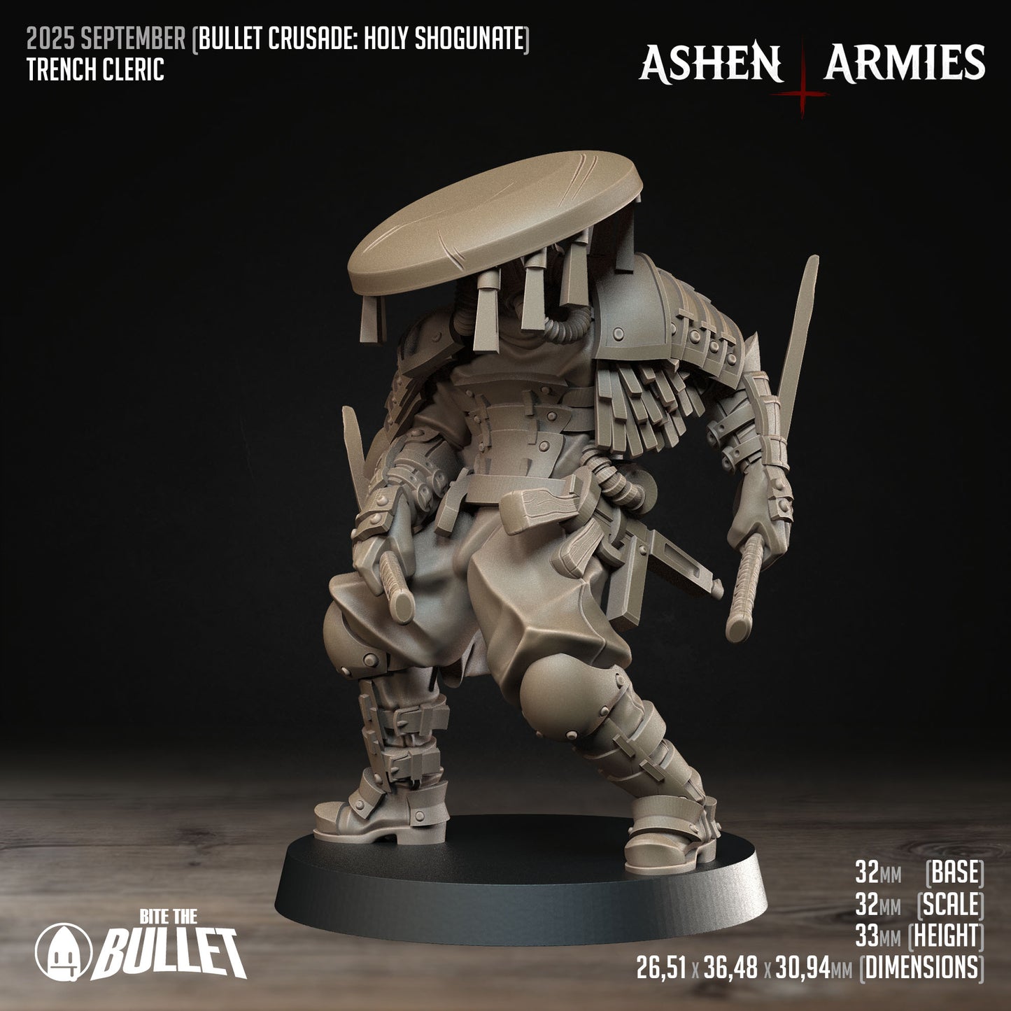 Ashen Armies: Holy Shogunate - Trench Cleric