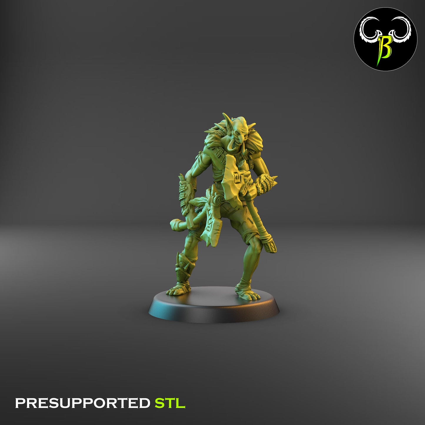 Tribe Tusks - Troll Warrior Dual Axe Bundle