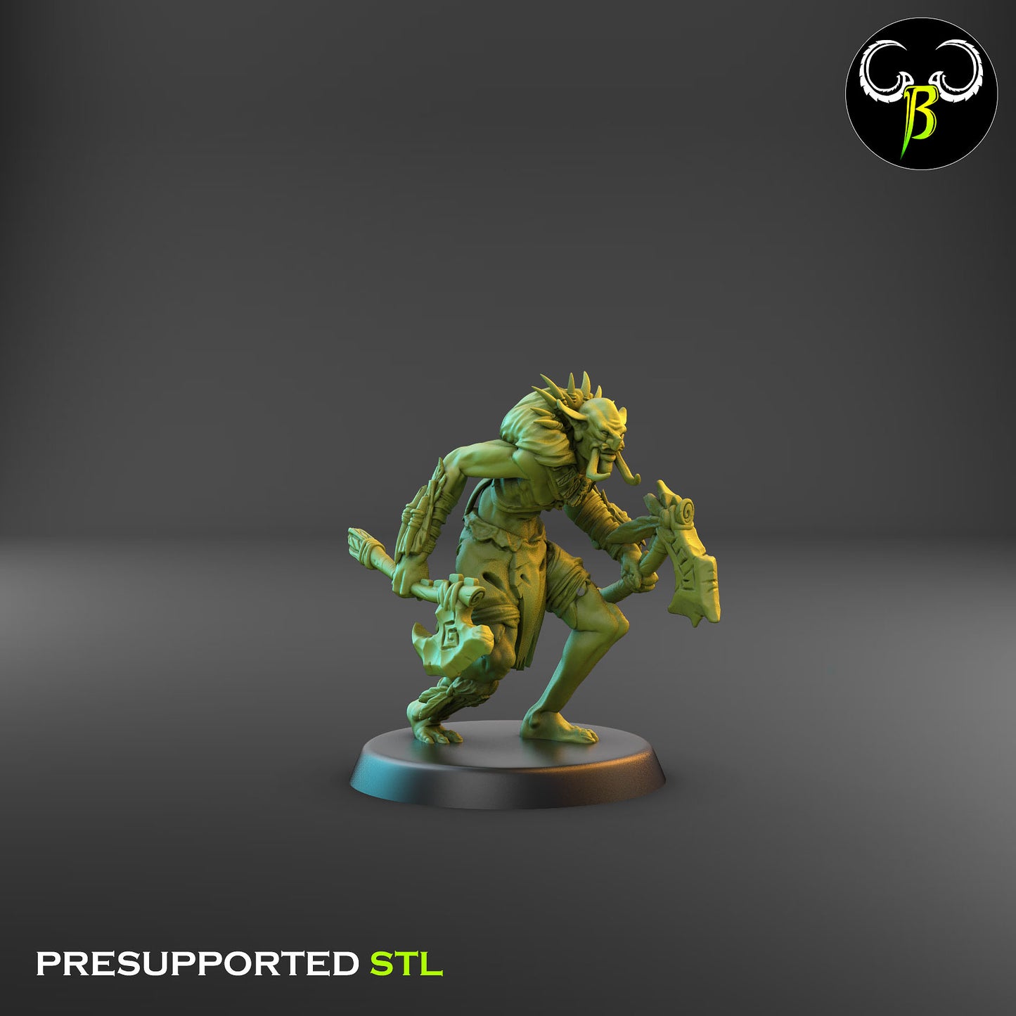 Tribe Tusks - Troll Warrior Dual Axe Bundle