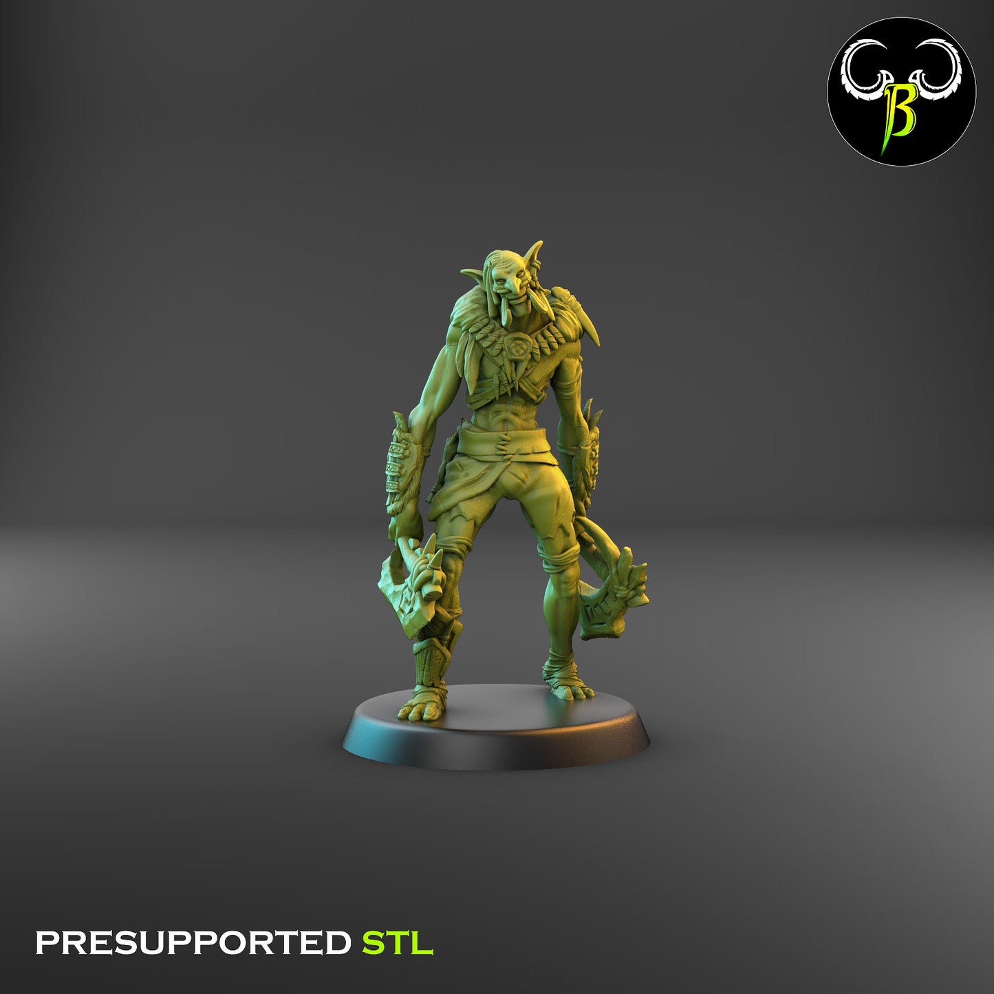 Tribe Tusks - Troll Warrior 9D