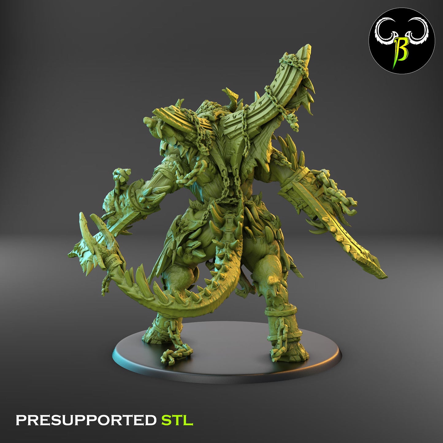 Unleashed Destroyer - Brutal Demon warrior