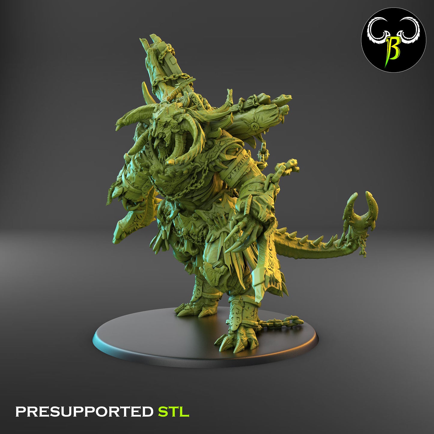 Unleashed Destroyer - Brutal Demon warrior