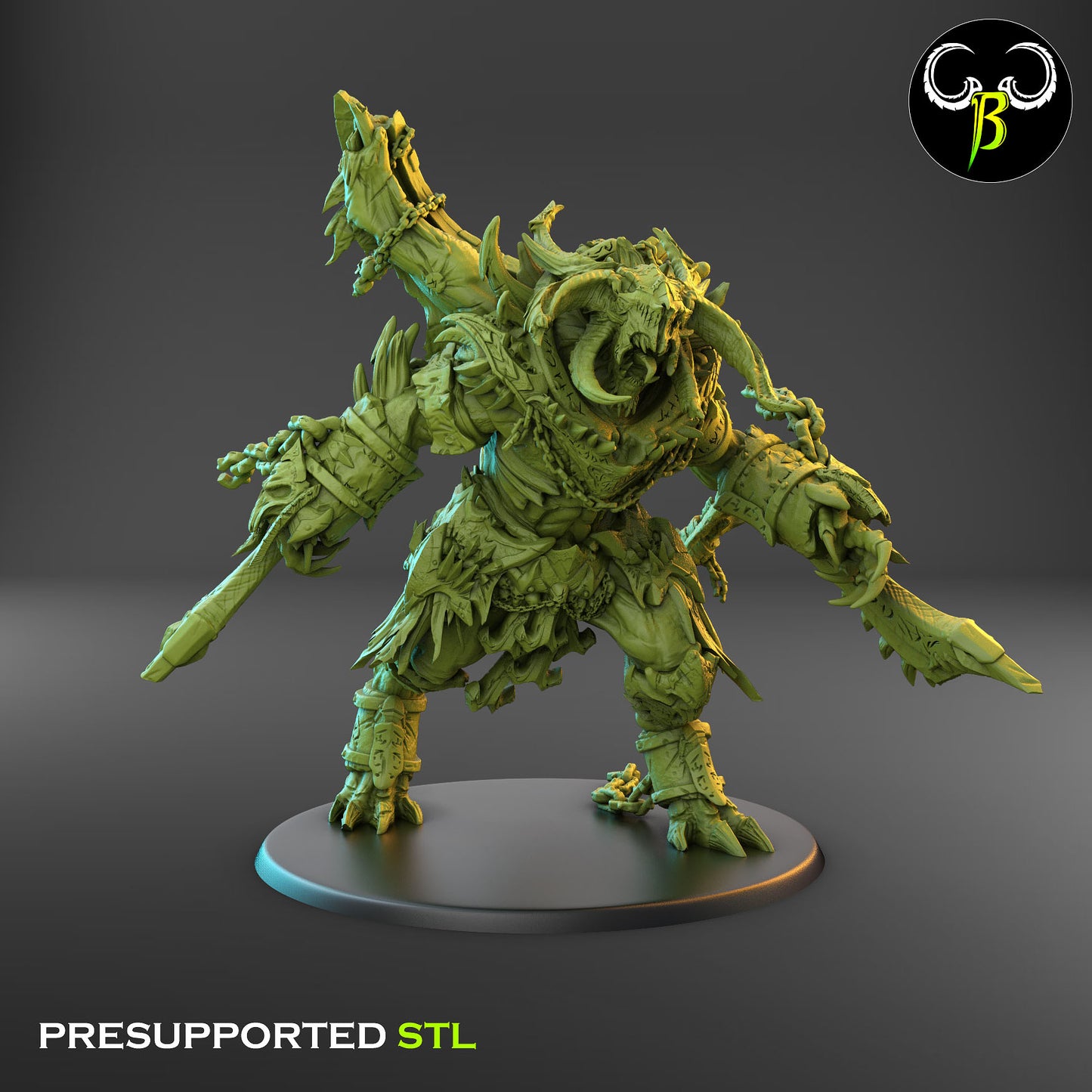 Unleashed Destroyer - Brutal Demon warrior