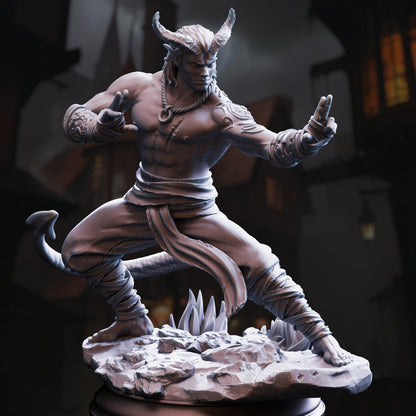 Verek the Heartless - Tiefling Monk