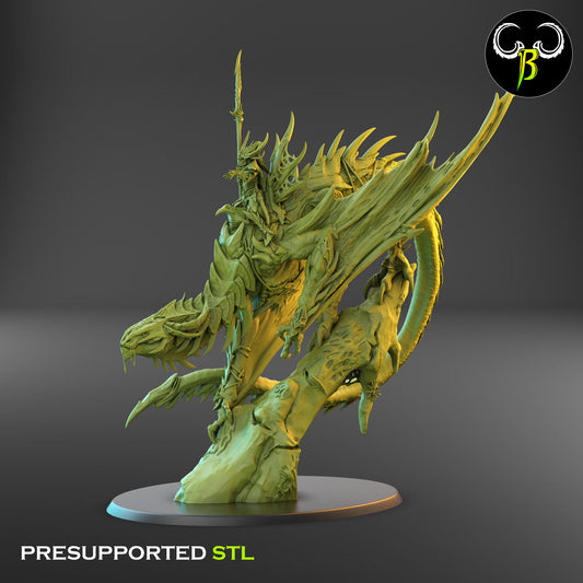 Dark Elf Vile Drake Rider