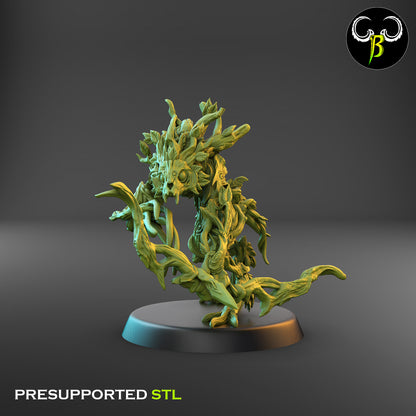 CB The Fae Wilds - Vine Spirits - Dryad - Bow - Nocked