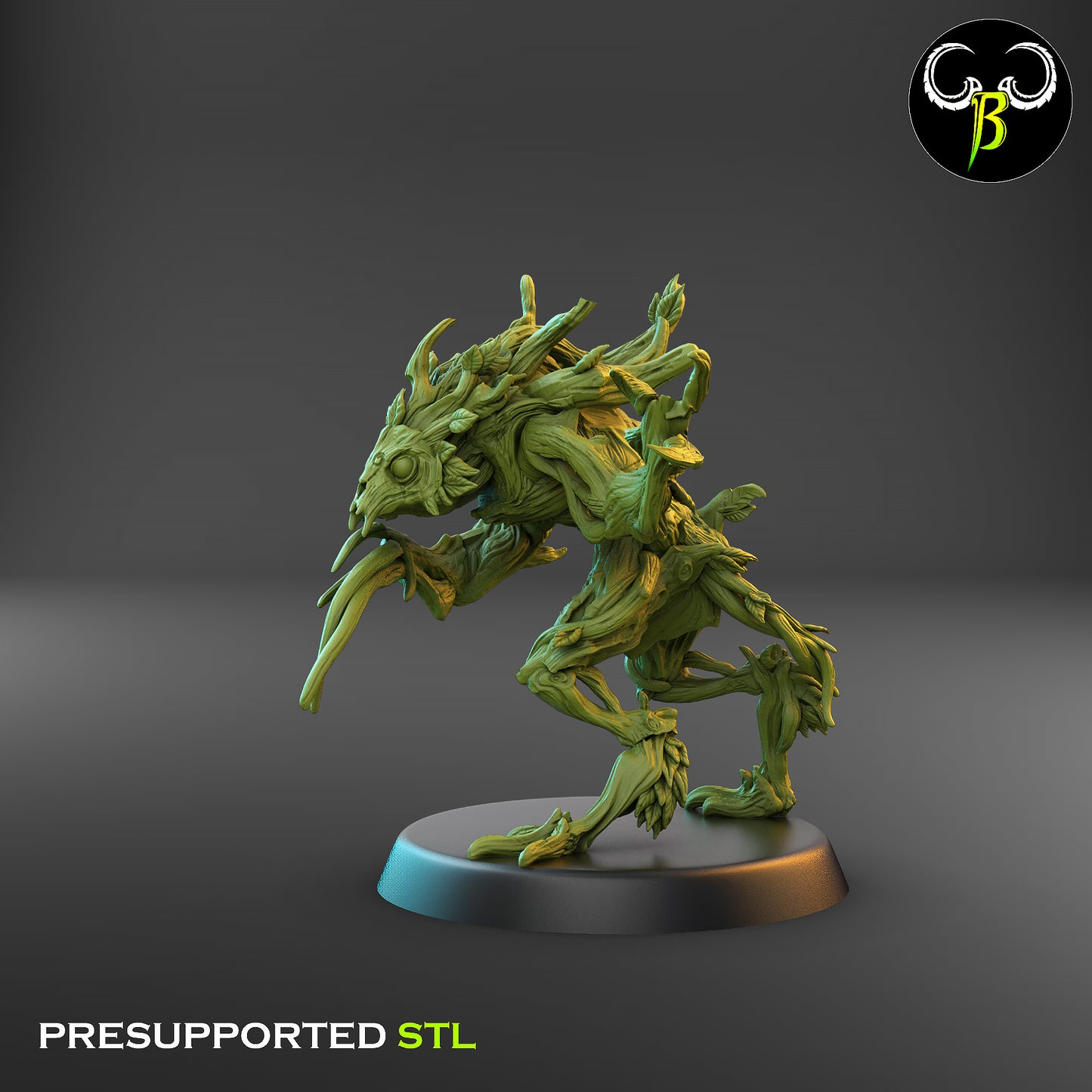 CB The Fae Wilds - Vine Spirits - Dryad - Claw - Raised