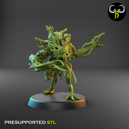 CB The Fae Wilds - Vine Spirits - Dryad - Claw - Raised