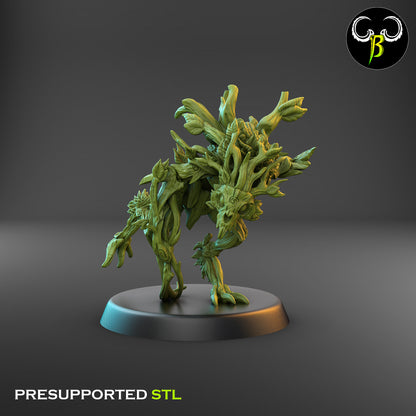 CB The Fae Wilds - Vine Spirits - Dryad - Sword - Sprinting