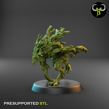 CB The Fae Wilds - Vine Spirits - Dryad - Sword - Sprinting