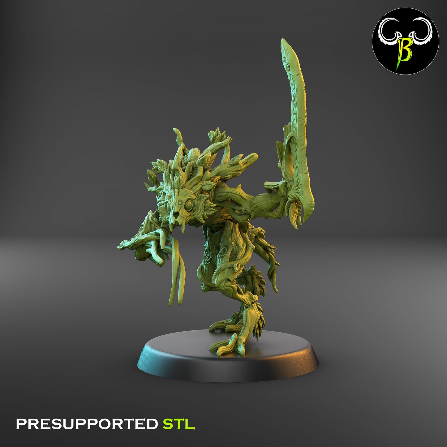 CB The Fae Wilds - Vine Spirits - Dryad - Sword Raised