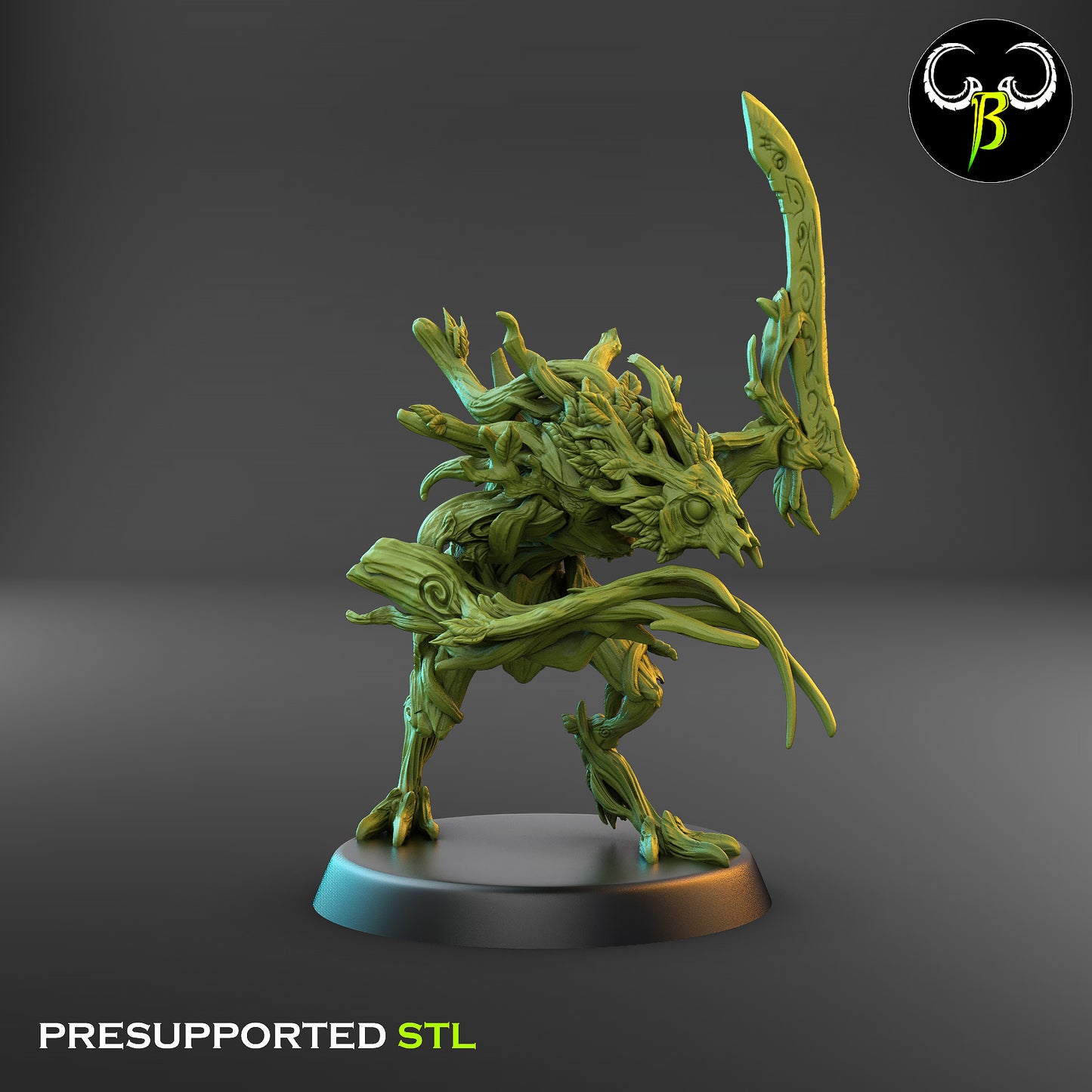 CB The Fae Wilds - Vine Spirits - Dryad - Sword Raised