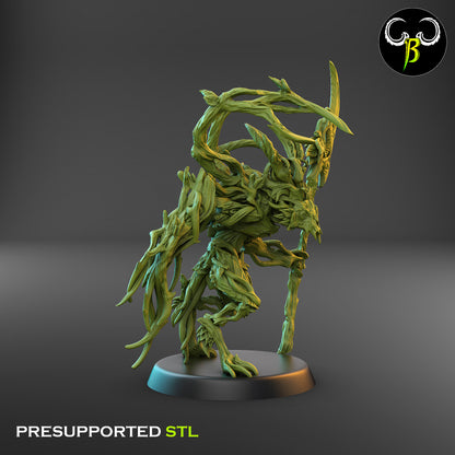 CB The Fae Wilds - Vine Spirits - Dryad - Champ - Caster - staff