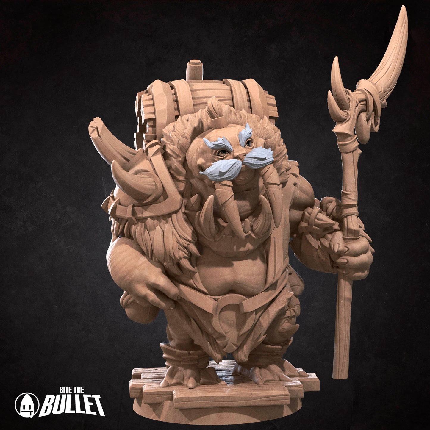 Walrus Mead Vendor with Tusk Staff
