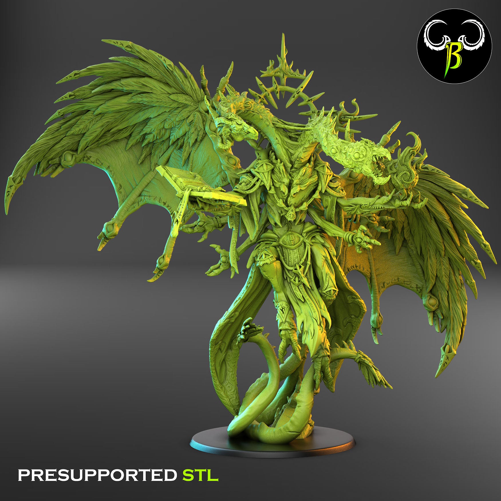 Warped Diviner - Head of the Omnipotent Eyes – Resin Reborne