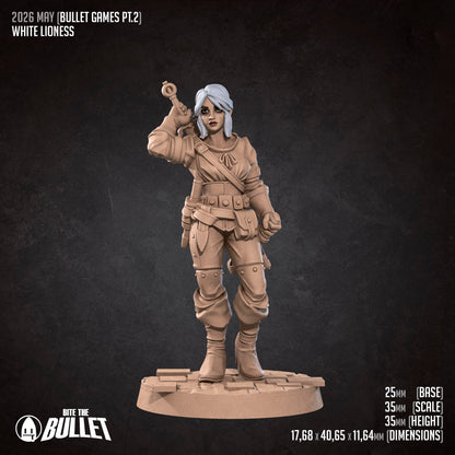 Female Bounty Hunter - The White lioness