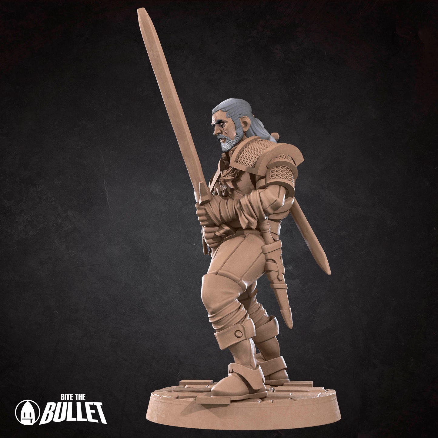 Male Bounty Hunter - The White Wolf